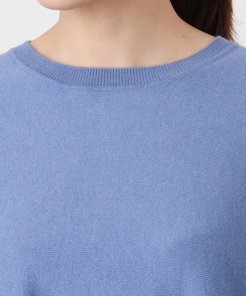 MK MICHEL KLEIN(エムケーミッシェルクラン)の「フレアーシルエットチュニックニット/洗える(ニット/セーター・レディース・グレー/ブラック/ベージュ/ライトブルー・38)」の15枚目の写真