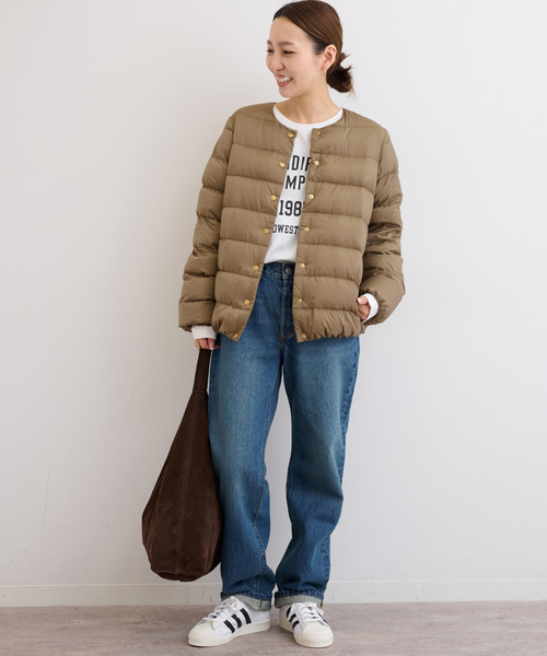 Traditional Weatherwear(トラディショナルウェザーウェア)の「別注【TRADITIONAL WEATHERWEAR】 ARKLEY DOWN PA:ダウンジャケット(ダウンジャケット/コート・レディース・アイボリー/ブラック/ベージュ・36/34)」の20枚目の写真