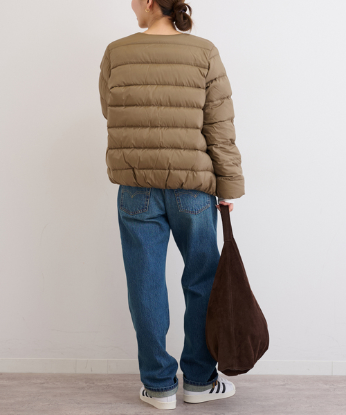 Traditional Weatherwear(トラディショナルウェザーウェア)の「別注【TRADITIONAL WEATHERWEAR】 ARKLEY DOWN PA:ダウンジャケット(ダウンジャケット/コート・レディース・アイボリー/ブラック/ベージュ・36/34)」の22枚目の写真