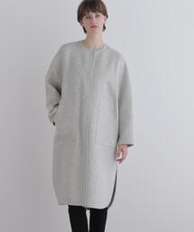 LE PHIL｜ルフィルのノーカラーコート通販 - ZOZOTOWN