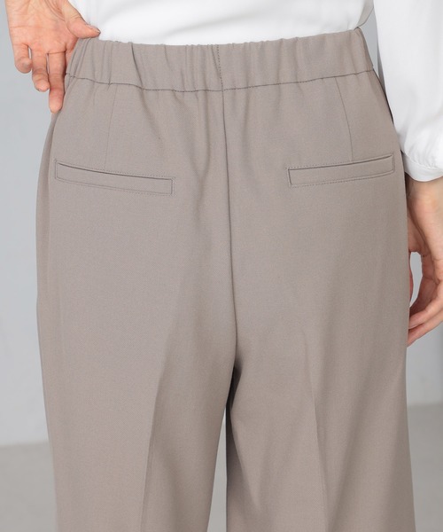 GALLORIA（ギャローリア）の「【キレメクパンツ】2WAYストレッチ　ワイドパンツ（その他パンツ・レディース・ブラック/モカ/ネイビー・M/S/LL/L）」の10枚目の写真