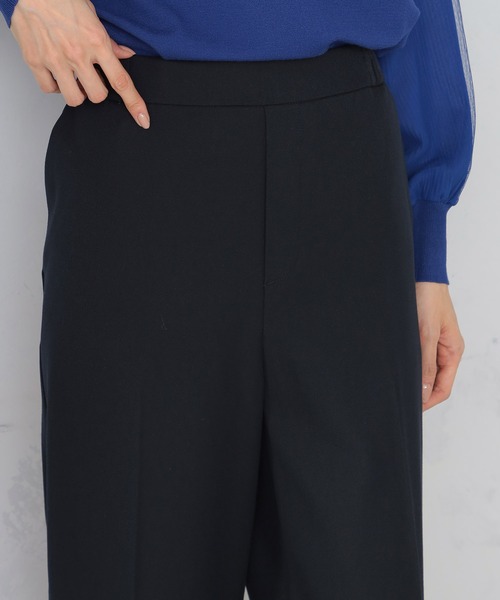 GALLORIA（ギャローリア）の「【キレメクパンツ】2WAYストレッチ　ワイドパンツ（その他パンツ・レディース・ブラック/モカ/ネイビー・M/S/LL/L）」の13枚目の写真
