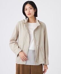 TRANS WORK（トランスワーク）の「【ウォッシャブル】リモンタタフタコート（ブルゾン）」