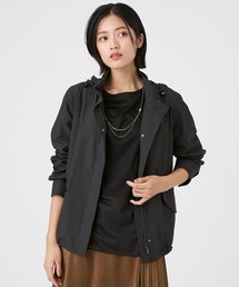 TRANS WORK（トランスワーク）の「【ウォッシャブル】リモンタタフタコート（ブルゾン）」