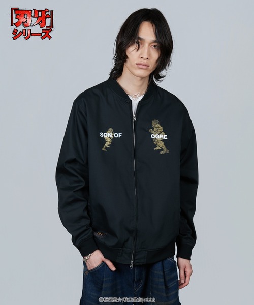 glamb(グラム)の「Baki & Yujiro Blouson / バキ&ユウジロウブルゾン(ブルゾン・メンズ・ブラック・M/L/XL)」の9枚目の写真