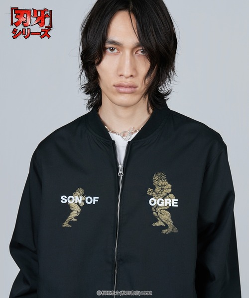 glamb(グラム)の「Baki & Yujiro Blouson / バキ&ユウジロウブルゾン(ブルゾン・メンズ・ブラック・M/L/XL)」の4枚目の写真