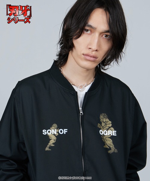 glamb(グラム)の「Baki & Yujiro Blouson / バキ&ユウジロウブルゾン(ブルゾン・メンズ・ブラック・M/L/XL)」の5枚目の写真