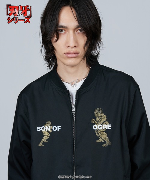 glamb(グラム)の「Baki & Yujiro Blouson / バキ&ユウジロウブルゾン(ブルゾン・メンズ・ブラック・M/L/XL)」の6枚目の写真