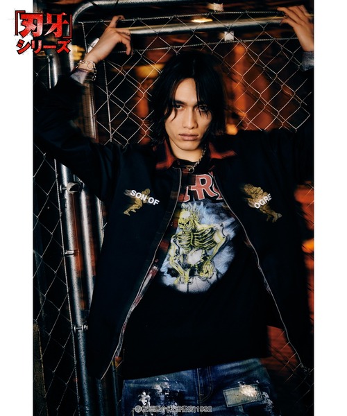 glamb(グラム)の「Baki & Yujiro Blouson / バキ&ユウジロウブルゾン(ブルゾン・メンズ・ブラック・M/L/XL)」の15枚目の写真