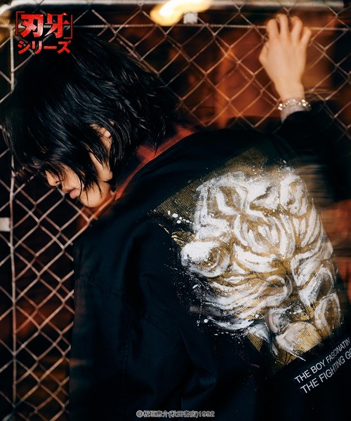 glamb(グラム)の「Baki & Yujiro Blouson / バキ&ユウジロウブルゾン(ブルゾン・メンズ・ブラック・M/L/XL)」の17枚目の写真