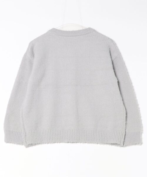 AsRiRe(アスリレイ)の「25aw ハートボタン/リボンデザインニットカーディガン(カーディガン/ボレロ・レディース・グレー・M)」の5枚目の写真