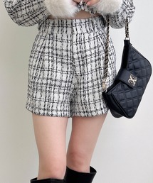 INGNI | ツイードショートパンツ(セットアップ対応)(その他パンツ)