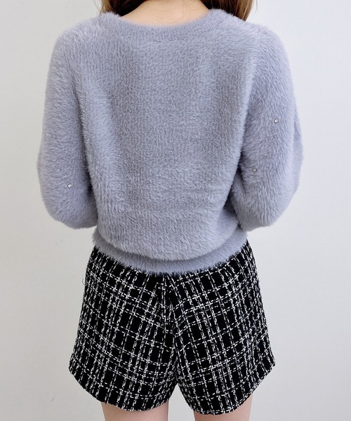 INGNI（イング）の「ツイードショートパンツ(セットアップ対応)（その他パンツ・レディース・ホワイト系その他7/ブラック系その他7・FREE）」の13枚目の写真