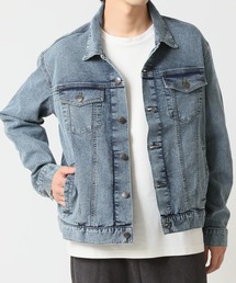 HANES（ヘインズ）の「【HANES/ヘインズ】ストレッチ デニムジャケット / レギュラーフィット  Gジャン（デニムジャケット）」