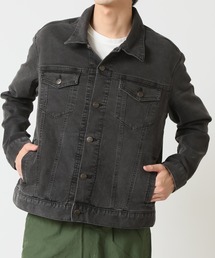 HANES（ヘインズ）の「【HANES/ヘインズ】ストレッチ デニムジャケット / レギュラーフィット  Gジャン（デニムジャケット）」