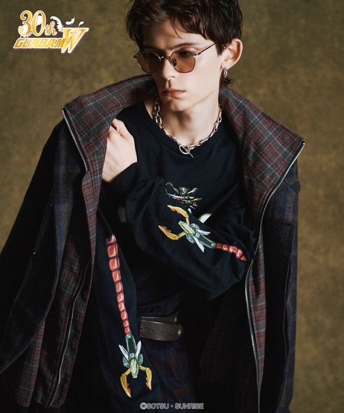 glamb(グラム)の「Altron Gundam Cutsew/アルトロンガンダムカットソー(Tシャツ/カットソー・メンズ・ブラック・M/L/XL)」の7枚目の写真