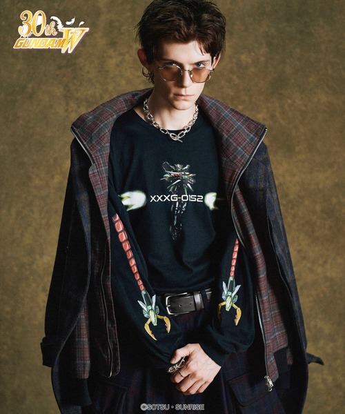 glamb(グラム)の「Altron Gundam Cutsew/アルトロンガンダムカットソー(Tシャツ/カットソー・メンズ・ブラック・M/L/XL)」の9枚目の写真