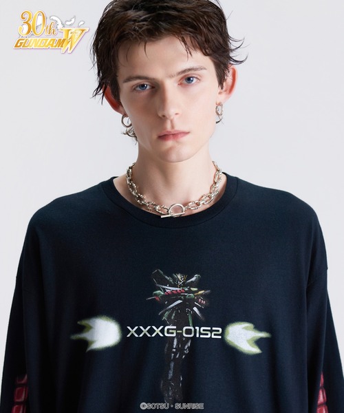 glamb(グラム)の「Altron Gundam Cutsew/アルトロンガンダムカットソー(Tシャツ/カットソー・メンズ・ブラック・M/L/XL)」の2枚目の写真