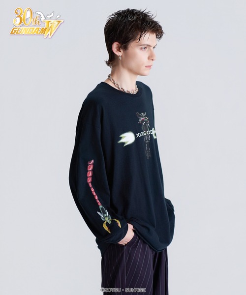 glamb(グラム)の「Altron Gundam Cutsew/アルトロンガンダムカットソー(Tシャツ/カットソー・メンズ・ブラック・M/L/XL)」の4枚目の写真