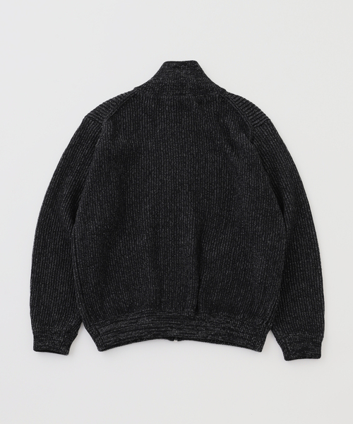 The DUFFER N NEPHEWS(ザ ダファーアンドネフューズ)の「The DUFFER N NEPHEWS(ザ・ダファー・アンド・ネフューズ) DRIVERS YARDIE KNIT(ニット/セーター・メンズ・ブラック・MEDIUM)」の3枚目の写真