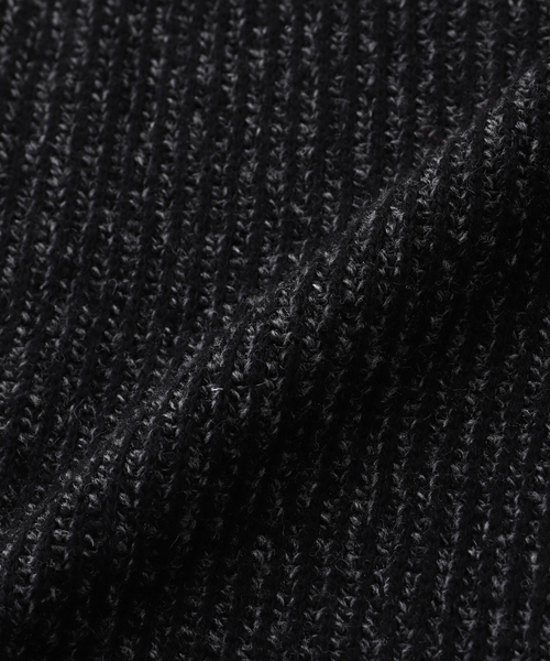 The DUFFER N NEPHEWS(ザ ダファーアンドネフューズ)の「The DUFFER N NEPHEWS(ザ・ダファー・アンド・ネフューズ) DRIVERS YARDIE KNIT(ニット/セーター・メンズ・ブラック・MEDIUM)」の4枚目の写真