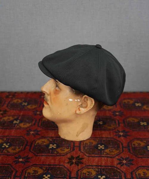 MRFATMAN（ミスターファットマン）の「Herringbone casquette（キャスケット・メンズ・ブラック/ブラウン/ベージュ・M/L/XL）」の6枚目の写真