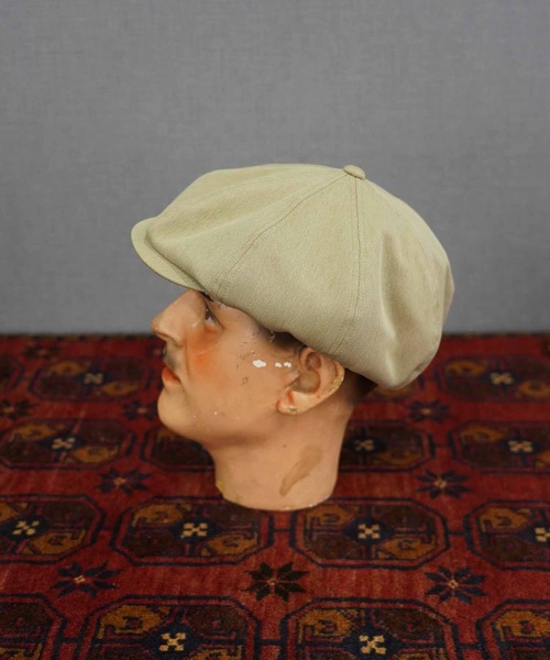 MRFATMAN（ミスターファットマン）の「Herringbone casquette（キャスケット・メンズ・ブラック/ブラウン/ベージュ・M/L/XL）」の10枚目の写真