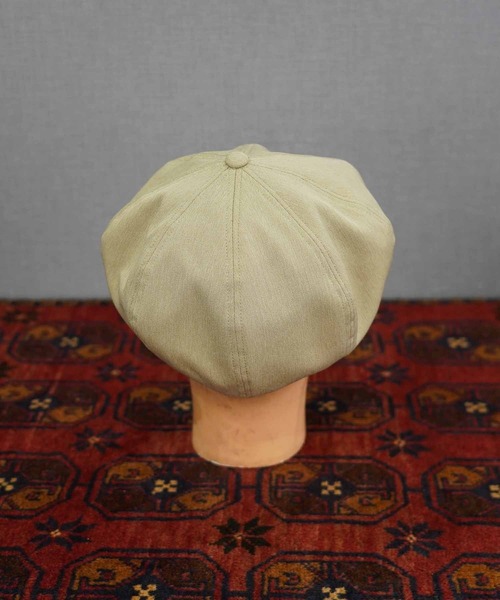 MRFATMAN（ミスターファットマン）の「Herringbone casquette（キャスケット・メンズ・ブラック/ブラウン/ベージュ・M/L/XL）」の5枚目の写真