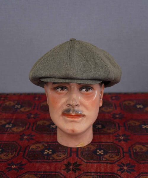 MRFATMAN（ミスターファットマン）の「Herringbone casquette（キャスケット・メンズ・ブラック/ブラウン/ベージュ・M/L/XL）」の7枚目の写真