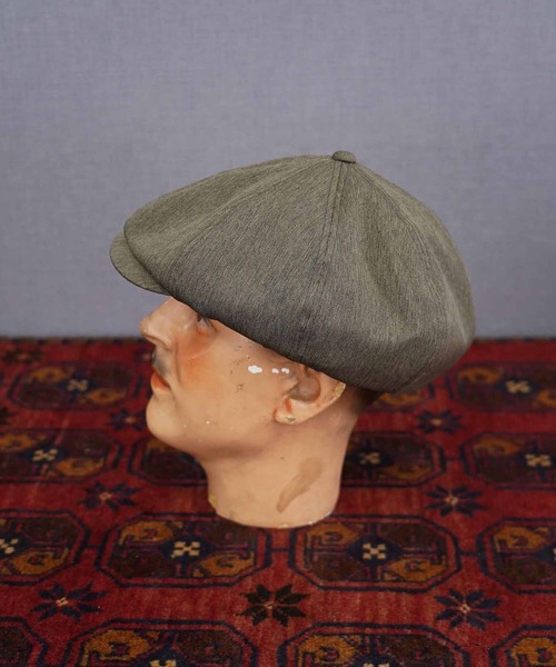 MRFATMAN（ミスターファットマン）の「Herringbone casquette（キャスケット・メンズ・ブラック/ブラウン/ベージュ・M/L/XL）」の11枚目の写真