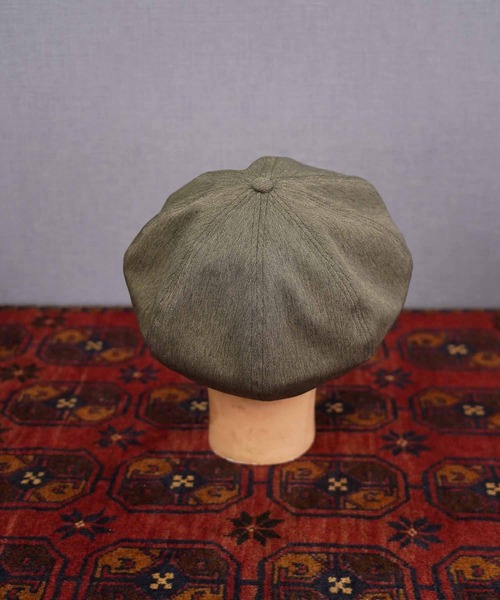 MRFATMAN（ミスターファットマン）の「Herringbone casquette（キャスケット・メンズ・ブラック/ブラウン/ベージュ・M/L/XL）」の12枚目の写真