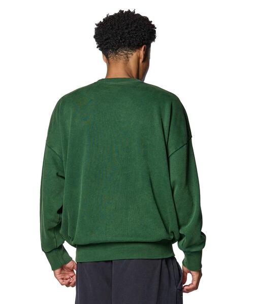 UNDER ARMOUR(アンダーアーマー)の「UAアイコン ヘビーウェイト フリース ウォッシュ オーバーサイズ クルー(ライフスタイル/メンズ)(スウェット・メンズ・ライム・XL/M/S/3XL/L/2XL)」の2枚目の写真
