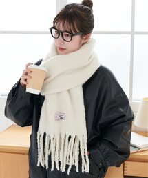 DISCOAT | 太フリンジストール(マフラー)