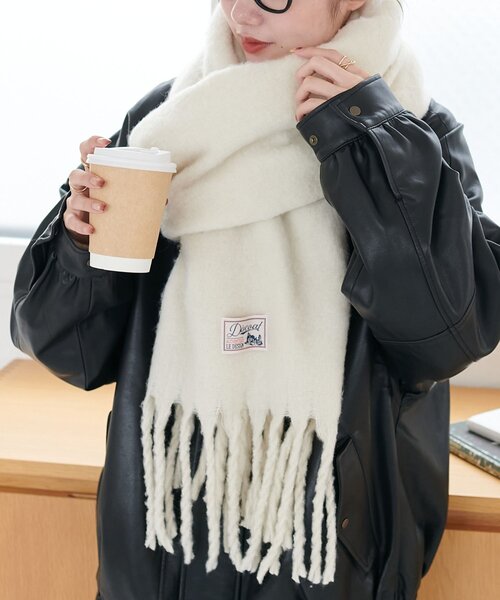 太フリンジストール（マフラー）｜DISCOAT（ディスコート）の