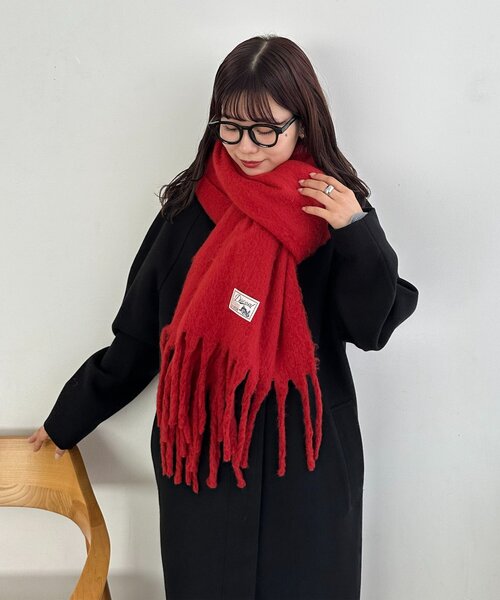 セール】太フリンジストール（マフラー）｜DISCOAT（ディスコート）の