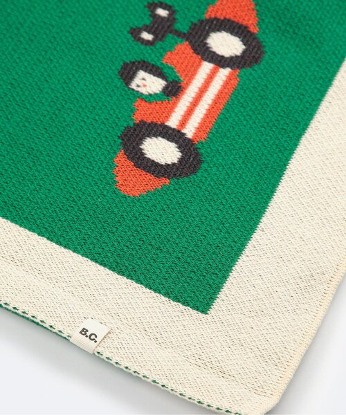 BOBO CHOSES（ボボショーズ）の「Race Car knitted gift set（ベビーギフト・キッズ・ミント・FREE）」の2枚目の写真