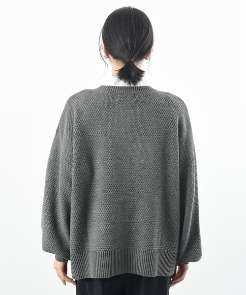 rps(アールピーエス)の「ラメニットカーディガン(カーディガン/ボレロ・レディース・アイボリー/グレー系その他/ボルドー/ベージュ・フリー)」の12枚目の写真