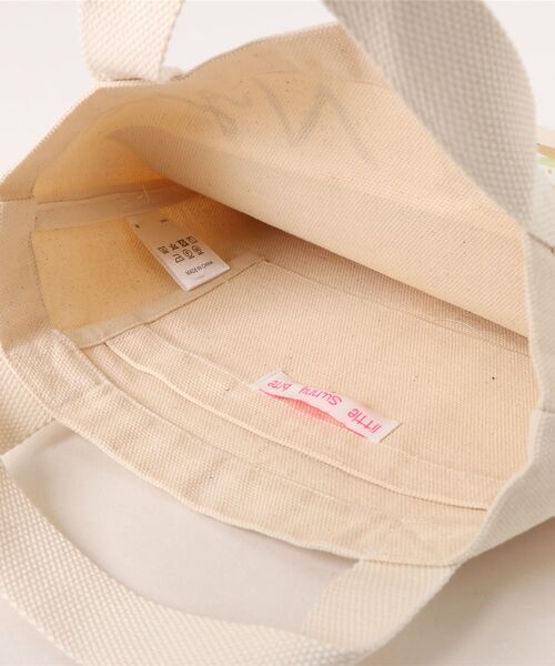 Little sunny bite（リトルサニーバイト）の「【RES】【Little sunny bite（リトルサニーバイト）】Charlotte mei x little sunny bite little girl tote bag（トートバッグ・レディース・ナチュラル・FREE）」の4枚目の写真