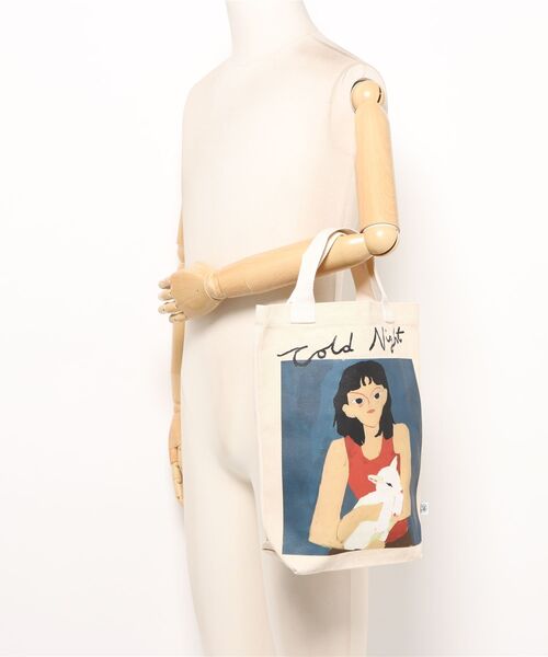 Little sunny bite（リトルサニーバイト）の「【RES】【Little sunny bite（リトルサニーバイト）】Charlotte mei x little sunny bite little girl tote bag（トートバッグ・レディース・ナチュラル・FREE）」の5枚目の写真