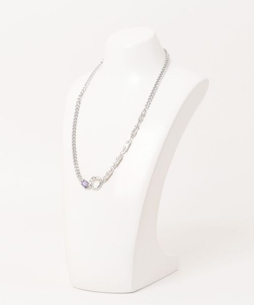Burner(バーナー)の「【Cr+ov(クローヴ)】ストーンモチーフ チェーンネックレス oku-neck-5【RBT】(ネックレス・メンズ・シルバー系その他/シルバー・FREE)」の9枚目の写真