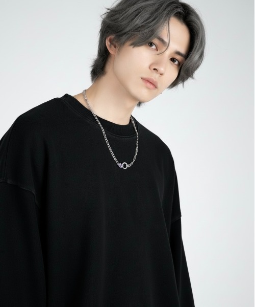 Burner(バーナー)の「【Cr+ov(クローヴ)】ストーンモチーフ チェーンネックレス oku-neck-5【RBT】(ネックレス・メンズ・シルバー系その他/シルバー・FREE)」の1枚目の写真