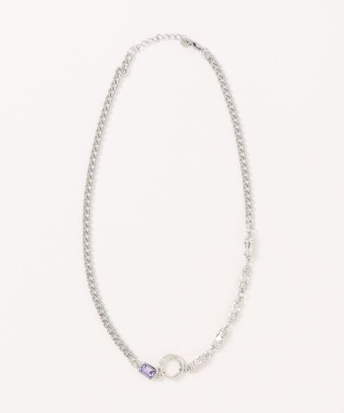 Burner(バーナー)の「【Cr+ov(クローヴ)】ストーンモチーフ チェーンネックレス oku-neck-5【RBT】(ネックレス・メンズ・シルバー系その他/シルバー・FREE)」の11枚目の写真