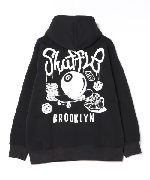 Burner（バーナー）の「【GROOVY STORE】ワイドシルエット デザインプルオーバーフーディー 裏起毛 韓国ストリート（パーカー・メンズ・ブラック系2/ブラウン系その他2/ホワイト系/ホワイト系1/ホワイト系2/ブラック/スモーキーグリーン系2/ブラック系3/ブラウン/杢グレー・M/L/LL）」の16枚目の写真