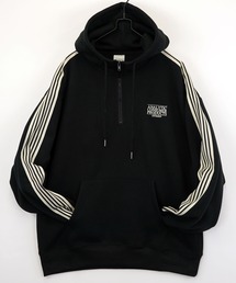 Burner | 【GROOVY STORE】ワイドシルエット デザインプルオーバーフーディー 裏起毛 韓国ストリート(パーカー)