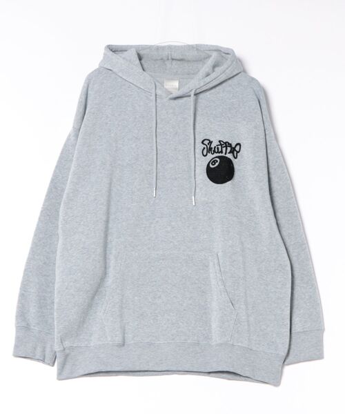 Burner（バーナー）の「【GROOVY STORE】ワイドシルエット デザインプルオーバーフーディー 裏起毛 韓国ストリート（パーカー・メンズ・ブラック系2/ブラウン系その他2/ホワイト系/ホワイト系1/ホワイト系2/ブラック/スモーキーグリーン系2/ブラック系3/ブラウン/杢グレー・M/L/LL）」の17枚目の写真