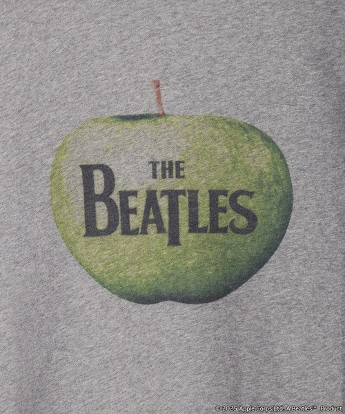 The Beatles(ザビートルズ)の「The Beatles / ビートルズ 裏毛 フルジップパーカー 袖プリント アップルロゴ(パーカー・メンズ・ブラック/グレー・M/L/XL)」の12枚目の写真
