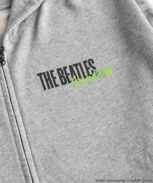 The Beatles(ザビートルズ)の「The Beatles / ビートルズ 裏毛 フルジップパーカー 袖プリント Apple Yellow Submarine(パーカー・メンズ・ブラック/グレー・M/L/XL)」の22枚目の写真