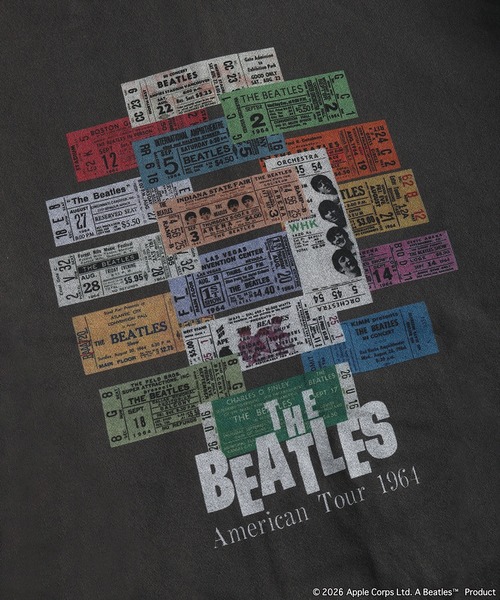The Beatles(ザビートルズ)の「The Beatles / ビートルズ 裏毛 フルジップパーカー 袖プリント Apple Yellow Submarine(パーカー・メンズ・ブラック/グレー・M/L/XL)」の14枚目の写真