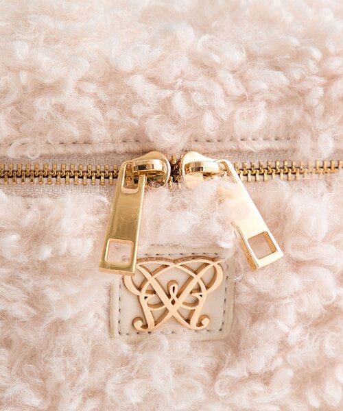 OLIVE des OLIVE（オリーブデオリーブ）の「【TwinkleCollection】Aimerianejoieバニティーバッグ（ショルダーバッグ・レディース・オフホワイト/ライトグレー/ベージュ・FREE）」の15枚目の写真