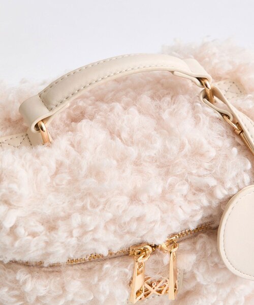 OLIVE des OLIVE（オリーブデオリーブ）の「【TwinkleCollection】Aimerianejoieバニティーバッグ（ショルダーバッグ・レディース・オフホワイト/ライトグレー/ベージュ・FREE）」の18枚目の写真